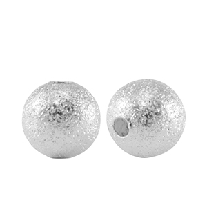 Metaal kralen DQ 8mm Antiek zilver (nikkelvrij)