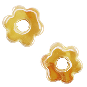 Grieks keramiek DQ flower Warm yellow