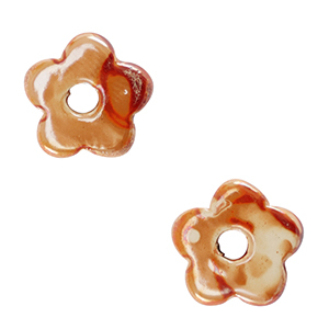 Grieks keramiek DQ flower Orange