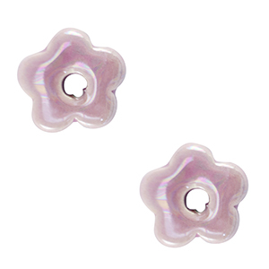 Grieks keramiek DQ flower Lavender purple
