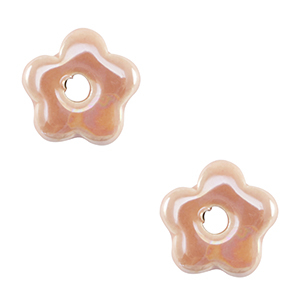 Grieks keramiek DQ flower Blush pink