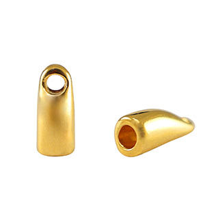 Metaal eindkapjes DQ &Oslash;2.8mm Goud (nikkelvrij)