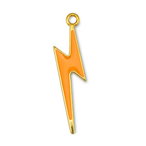 Metaal bedels DQ thunder Orange-Goud (nikkelvrij)
