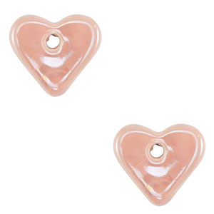 Grieks keramiek DQ heart Peach