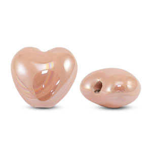 Grieks keramiek DQ heart Peach