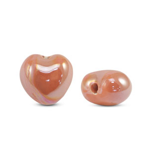 Grieks keramiek DQ heart Orange
