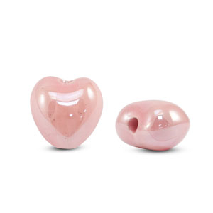 Grieks keramiek DQ heart Pink