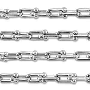 Benodigdheden van Stainless steel Roestvrij staal (RVS) jasseron oval Silver