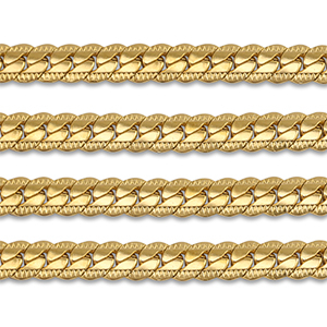 Benodigdheden van Stainless steel Roestvrij staal (RVS) jasseron flat gourmet Gold