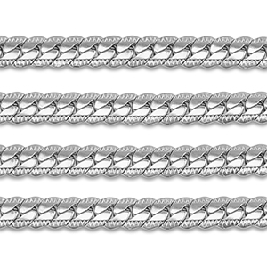 Benodigdheden van Stainless steel Roestvrij staal (RVS) jasseron flat gourmet Silver