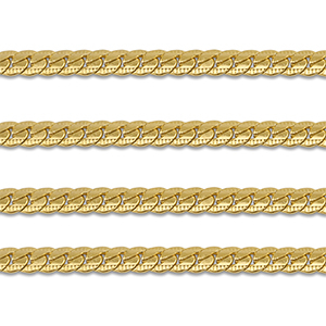 Benodigdheden van Stainless steel Roestvrij staal (RVS) jasseron flat gourmet Gold