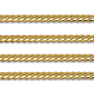 Benodigdheden van Stainless steel Roestvrij staal (RVS) jasseron flat gourmet Gold