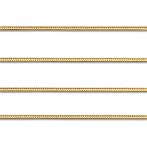 Benodigdheden van Stainless steel Roestvrij staal (RVS) jasseron snake Gold