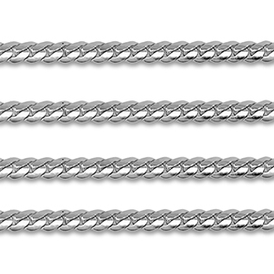 Benodigdheden van Stainless steel Roestvrij staal (RVS) jasseron flat gourmet Silver