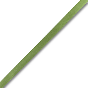 Lint van satijn Moss green