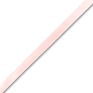 Lint van satijn Peach pink