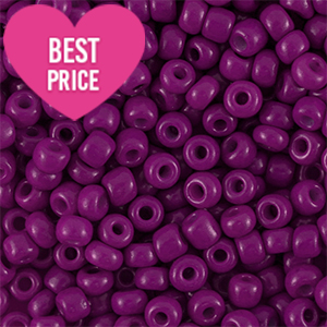 Rocailles 12/0 (2mm) Purple