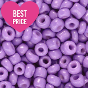 Rocailles 12/0 (2mm) Deep lavender purple