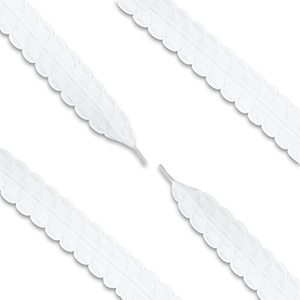 Musthave veters lace with heart White