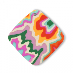 hangers van polymeer rhombus Multicolour