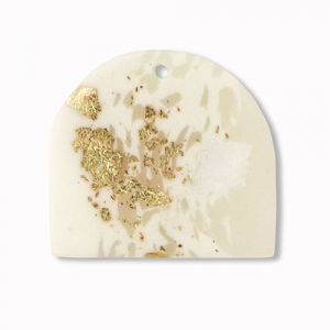 hangers van polymeer Off white-beige-gold