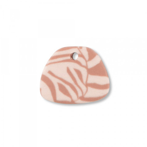 hangers van polymeer trapezium Light peach pink-light brown