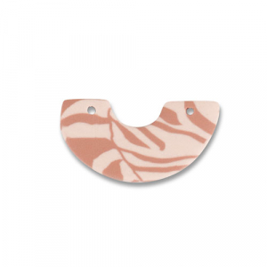 hangers van polymeer arch Light peach pink-light brown