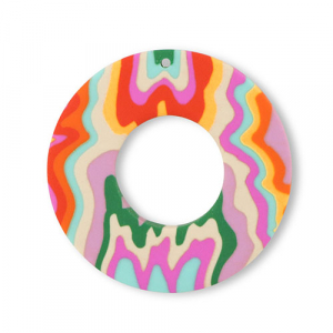 hangers van polymeer round Multicolour