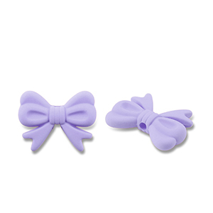 Kralen van acryl bow Purple