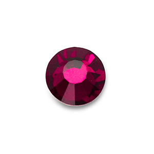 Preciosa SS34 flat back Ruby