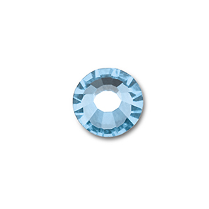 Preciosa SS20 flat back Aquamarine