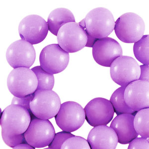 10 mm kralen van acryl shiny Lavender purple