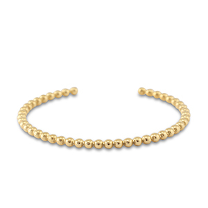 Armbanden van Stainless steel Roestvrij staal (RVS) bangle Gold