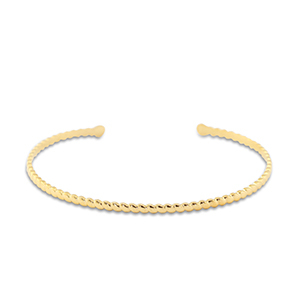 Armbanden van Stainless steel Roestvrij staal (RVS) bangle Gold