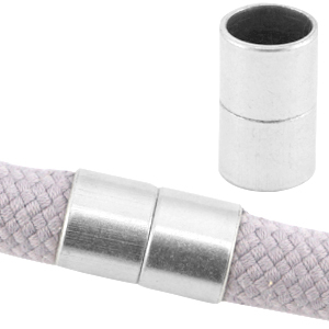 DQ metalen magneetslot &Oslash;10mm Antique silver