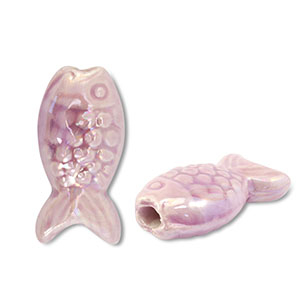Grieks keramiek DQ fish Lilac