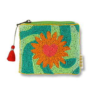 BY31&reg; Etui sun with heart Green-orange-red