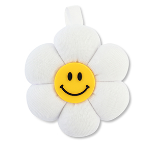 Statement hangers flower White-yellow-black