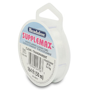 Rijgdraad Beadalon Supplemax 0.40mm Clear