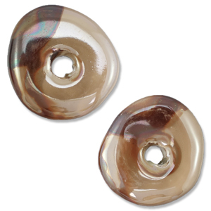 Grieks keramiek DQ donut Brown