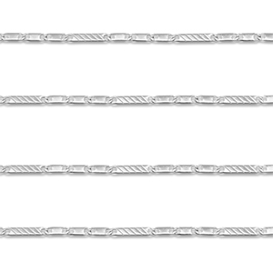 Benodigdheden van Stainless steel Roestvrij staal (RVS) jasseron flat Silver