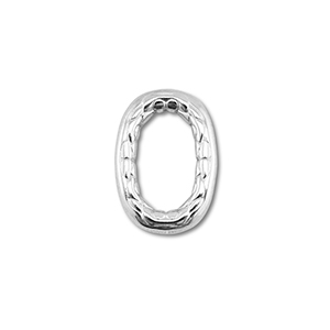 Benodigdheden van Stainless steel Roestvrij staal (RVS) connector oval Silver