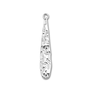 Bedels van Stainless steel Roestvrij staal (RVS) drop Silver