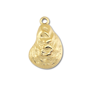 Bedels van Stainless steel Roestvrij staal (RVS) shell Gold
