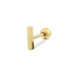 Oorpiercing van Stainless steel Roestvrij staal (RVS) Gold