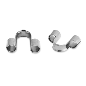 Benodigdheden van Stainless steel Roestvrij staal (RVS) wire guardian / draadbeschermer Silver