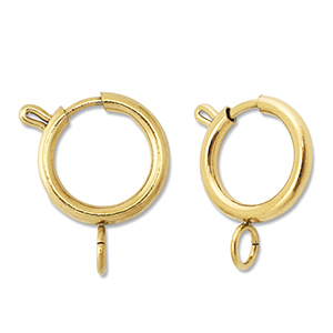 Benodigdheden van Stainless steel Roestvrij staal (RVS) boeislot 16mm Gold