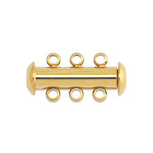 Benodigdheden van Stainless steel Roestvrij staal (RVS) multi-ketting magneetsluiting Gold
