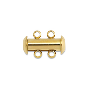 Benodigdheden van Stainless steel Roestvrij staal (RVS) multi-ketting magneetsluiting Gold