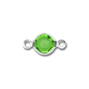 Benodigdheden van Stainless steel Roestvrij staal (RVS) connector round Silver-green